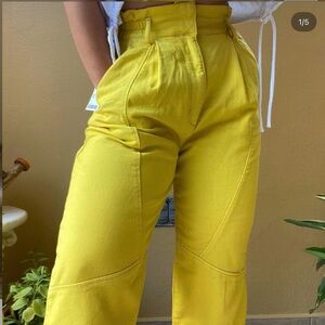 UO vintage twill pleated pants